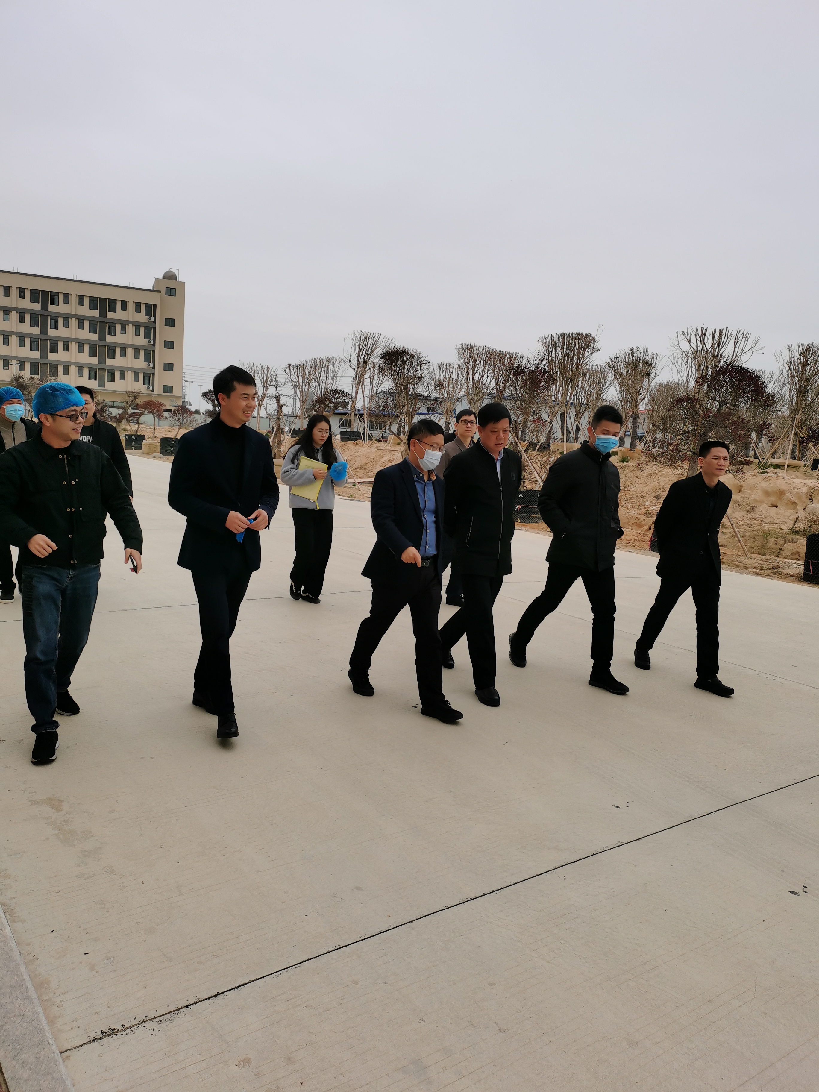 市发改委林合龙副主任一行莅临公司调研