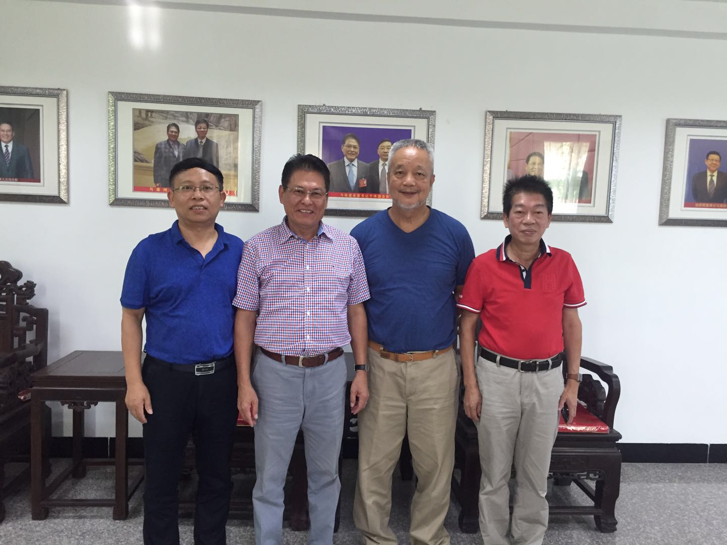 与台商协会杨荣辉会长会面